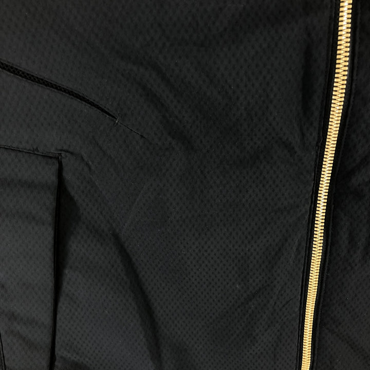 Adidas All Blacks windbreaker, men's size M polyester black type Vintage Second Hand