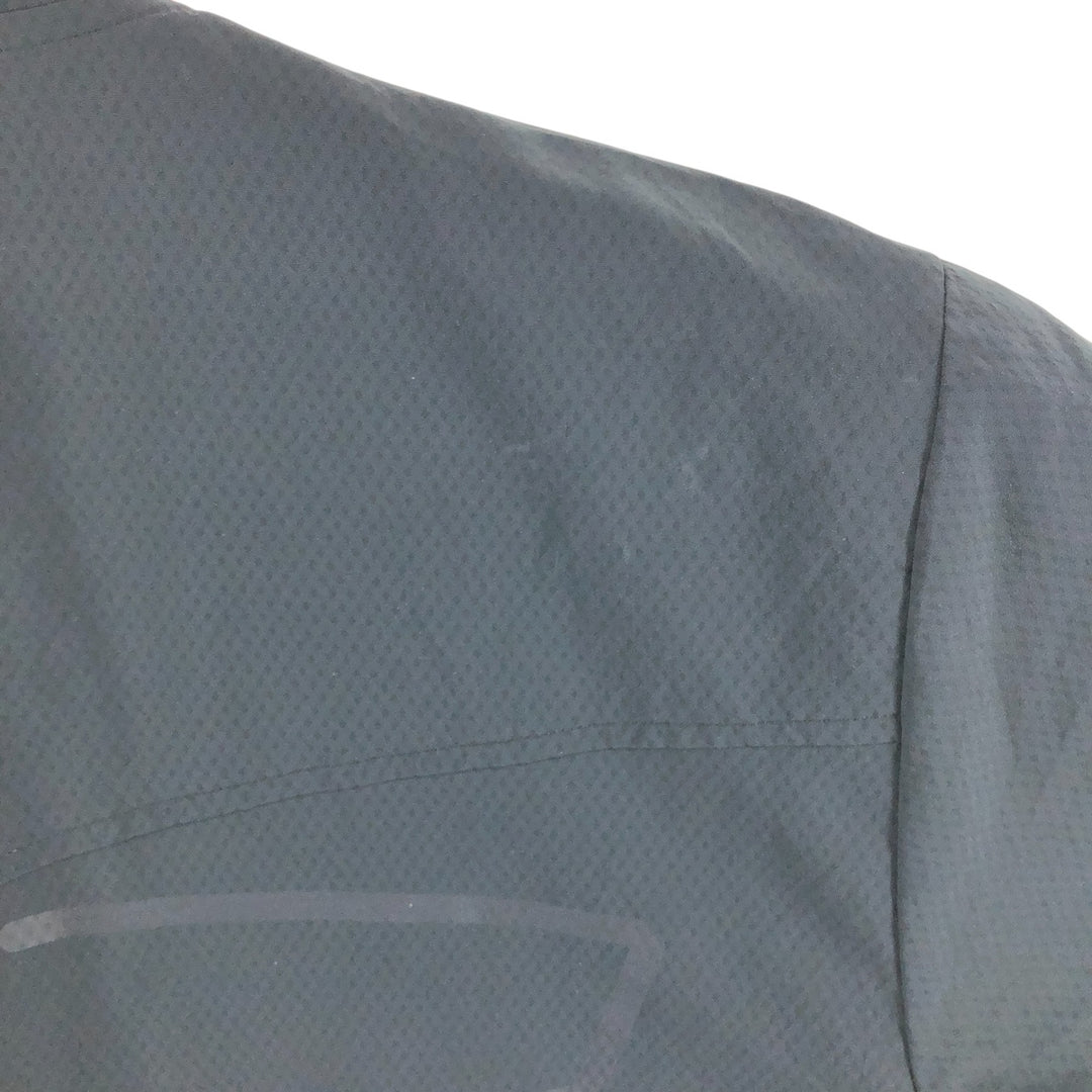 Adidas All Blacks windbreaker, men's size M polyester black type Vintage Second Hand