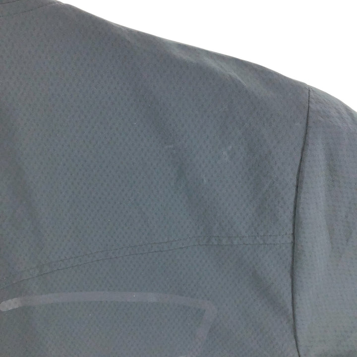 Adidas All Blacks windbreaker, men's size M polyester black type Vintage Second Hand