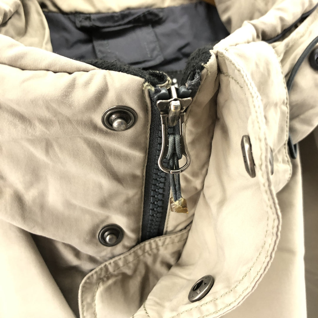Columbia OMNI-TECH Mountain Parka Shell Jacket Men's M size Nylon Beige type Vintage Second Hand