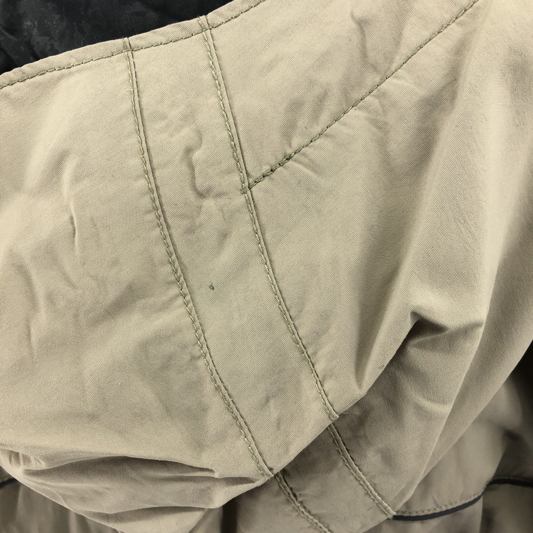 Columbia OMNI-TECH Mountain Parka Shell Jacket Men's M size Nylon Beige type Vintage Second Hand