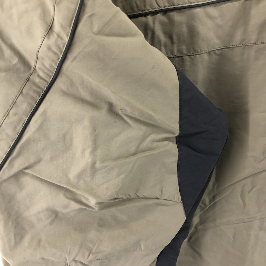 Columbia OMNI-TECH Mountain Parka Shell Jacket Men's M size Nylon Beige type Vintage Second Hand
