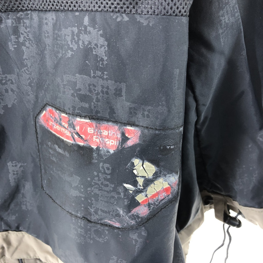 Columbia OMNI-TECH Mountain Parka Shell Jacket Men's M size Nylon Beige type Vintage Second Hand