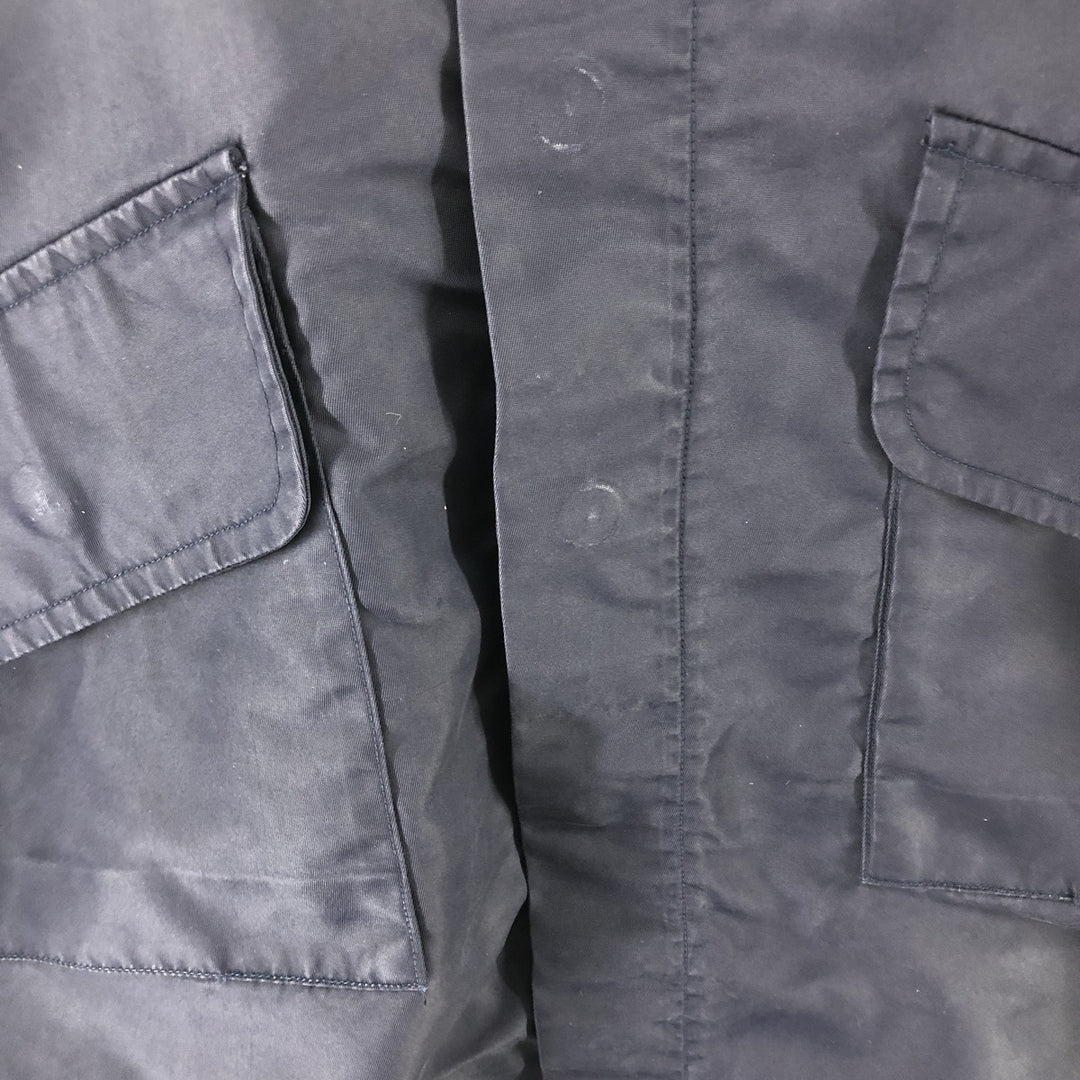 Vintage 1990'S Ralph Lauren Polo Sport Pilot nylon jacket, size L, men's Nylon navy blue type Vintage Second Hand