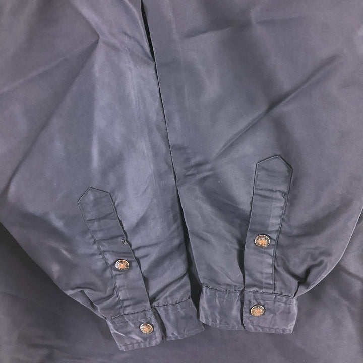 Vintage 1990'S Ralph Lauren Polo Sport Pilot nylon jacket, size L, men's Nylon navy blue type Vintage Second Hand