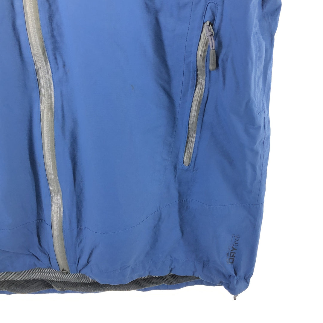 Mammut DRY TECH nylon parka, men's size L Nylon blue type Vintage Second Hand