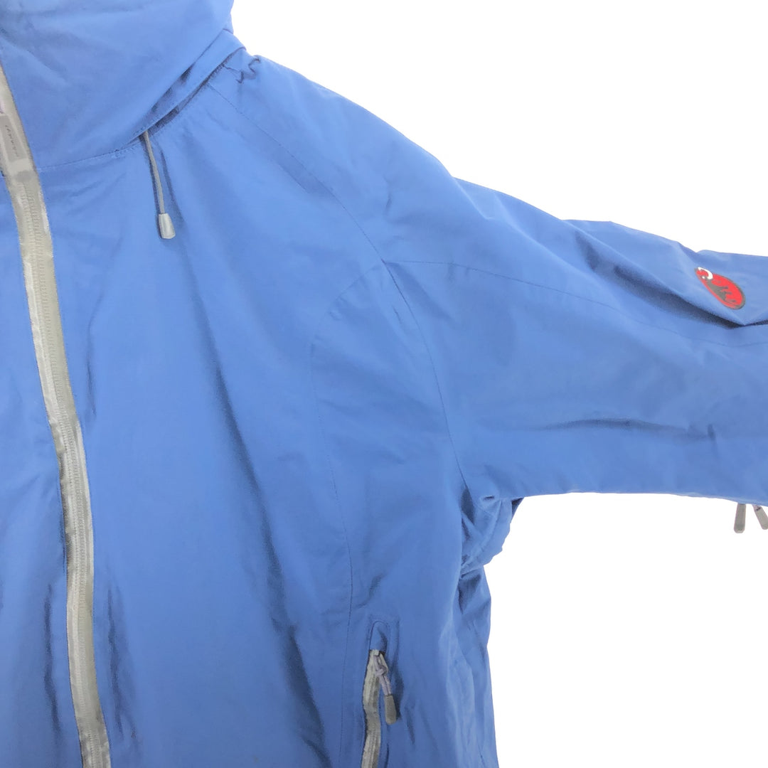 Mammut DRY TECH nylon parka, men's size L Nylon blue type Vintage Second Hand