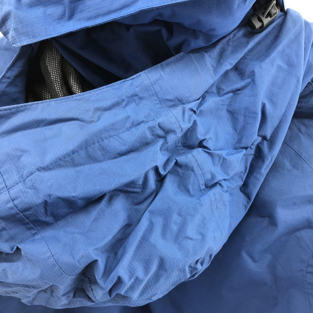Mammut DRY TECH nylon parka, men's size L Nylon blue type Vintage Second Hand