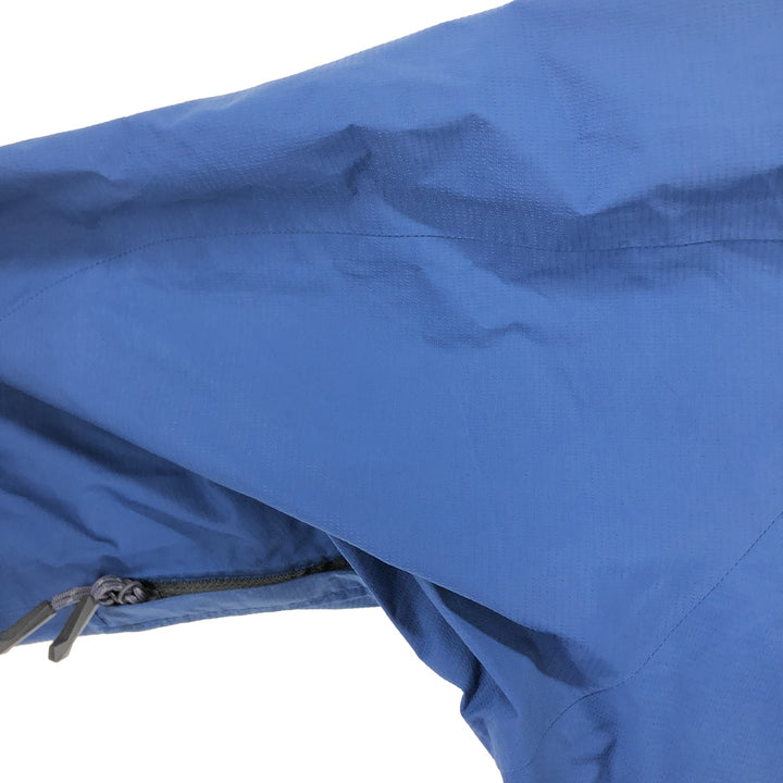 Mammut DRY TECH nylon parka, men's size L Nylon blue type Vintage Second Hand