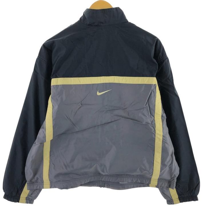 90'S Nike NIKE Back Logo Nylon Jacket Men's M Size Vintage Nylon gray type Vintage Second Hand