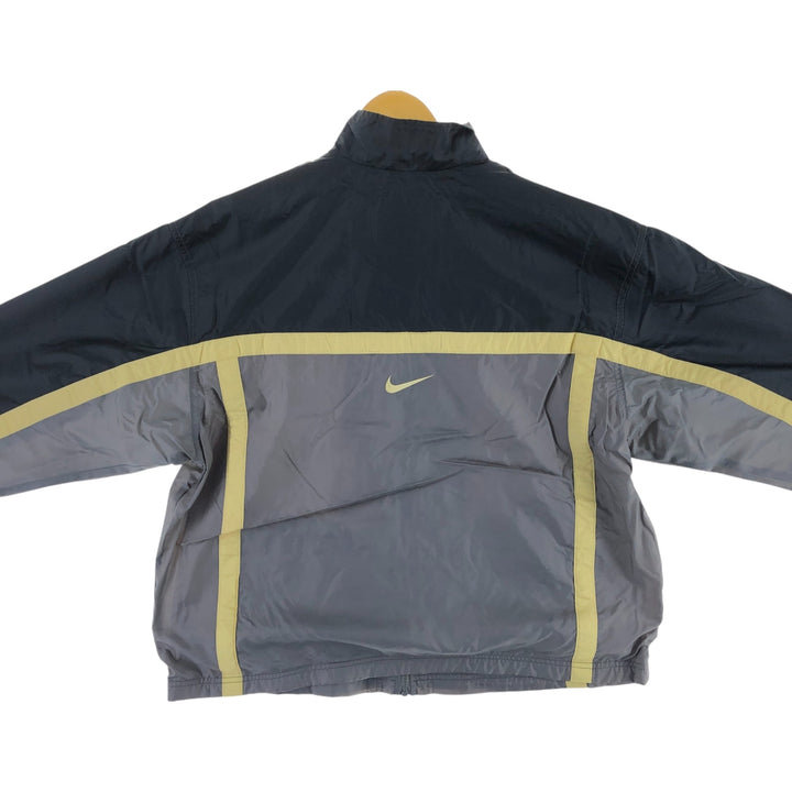 90'S Nike NIKE Back Logo Nylon Jacket Men's M Size Vintage Nylon gray type Vintage Second Hand