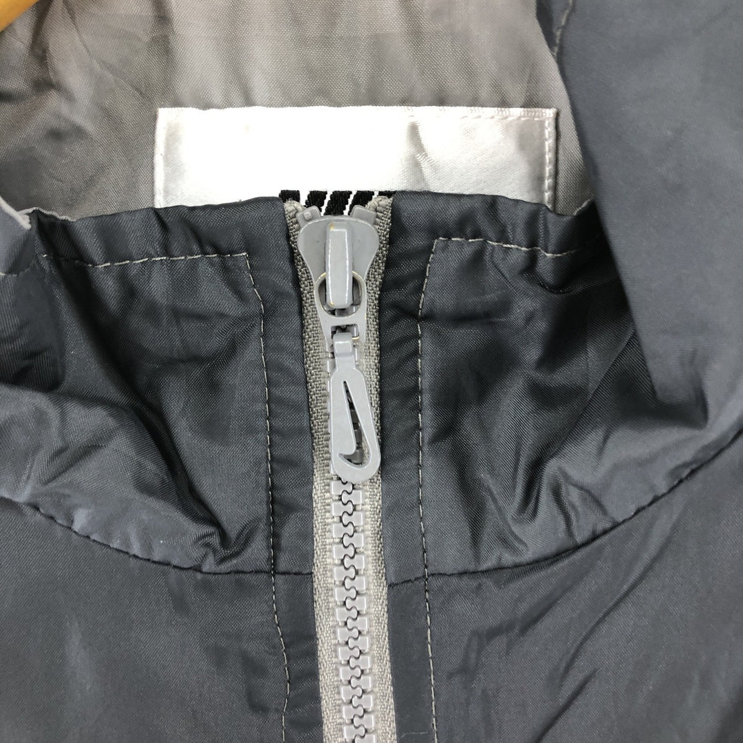 90'S Nike NIKE Back Logo Nylon Jacket Men's M Size Vintage Nylon gray type Vintage Second Hand