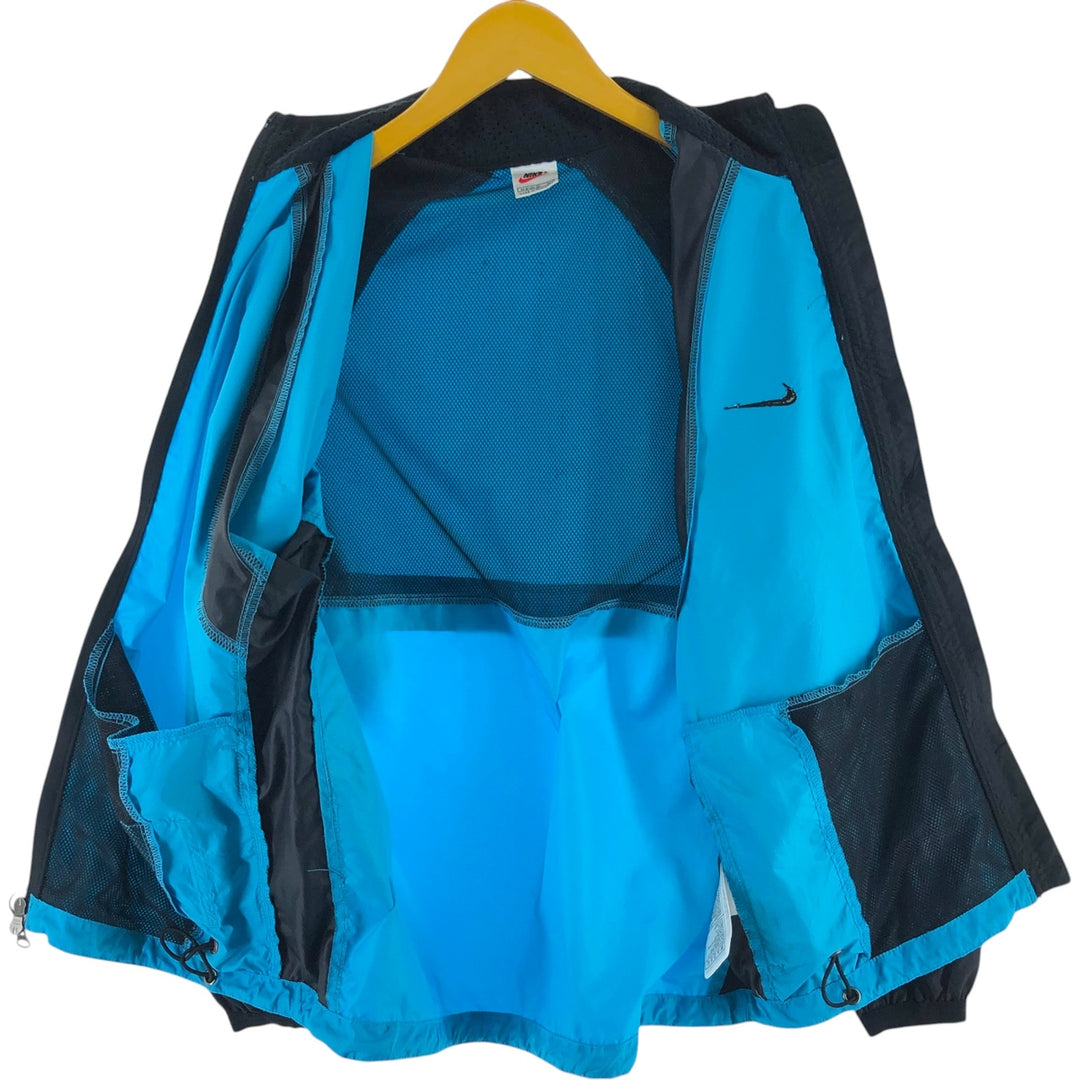 90'S Nike Windbreaker Men's S Size Vintage polyester Blue type light blue Vintage Second Hand