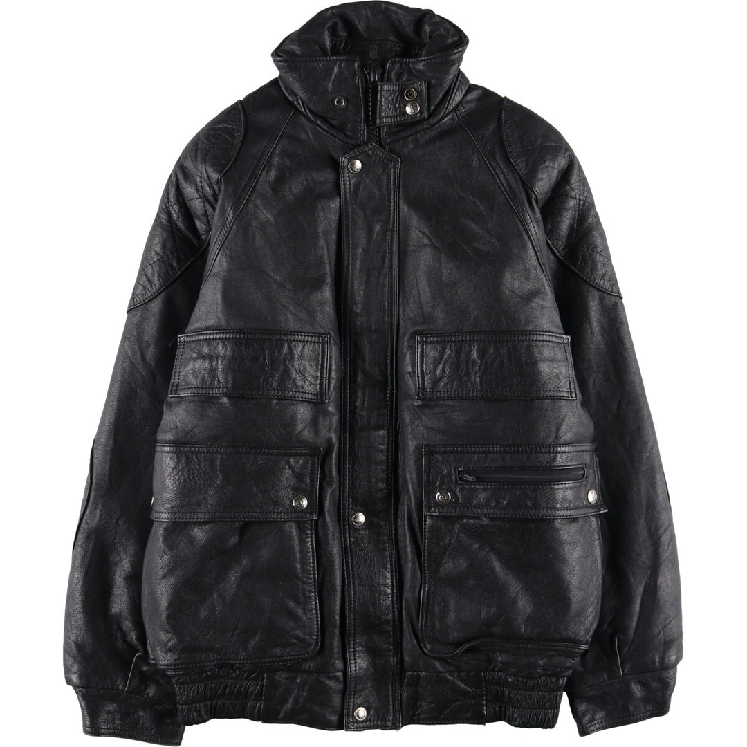 japa Leather blouson type Made in France Men's XL size /eaa514100