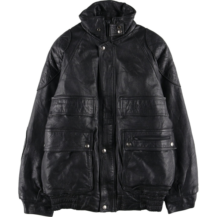 japa Leather blouson type Made in France Men's XL size /eaa514100