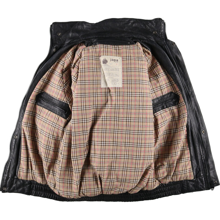 japa Leather blouson type Made in France Men's XL size /eaa514100