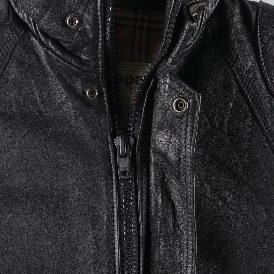japa Leather blouson type Made in France Men's XL size /eaa514100