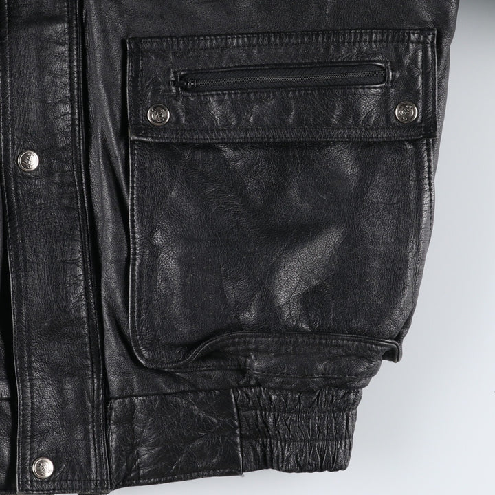 japa Leather blouson type Made in France Men's XL size /eaa514100