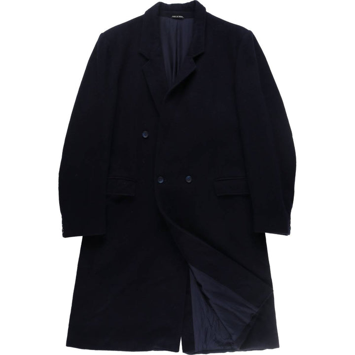 PAUR BOYE Double Breasted Wool Chester Coat Made in France Men's L size /eaa514103