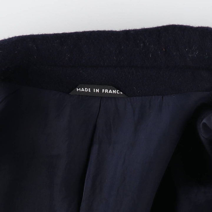 PAUR BOYE Double Breasted Wool Chester Coat Made in France Men's L size /eaa514103