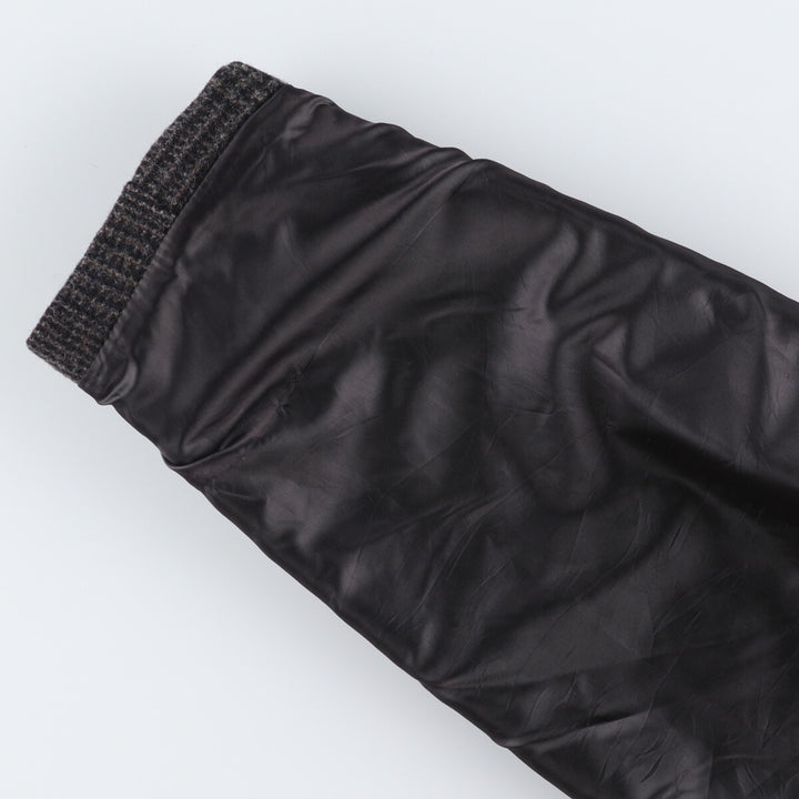 Eddie Bauer Check Pattern Wool Long Coat Made in USA Men's L size / eaa514106