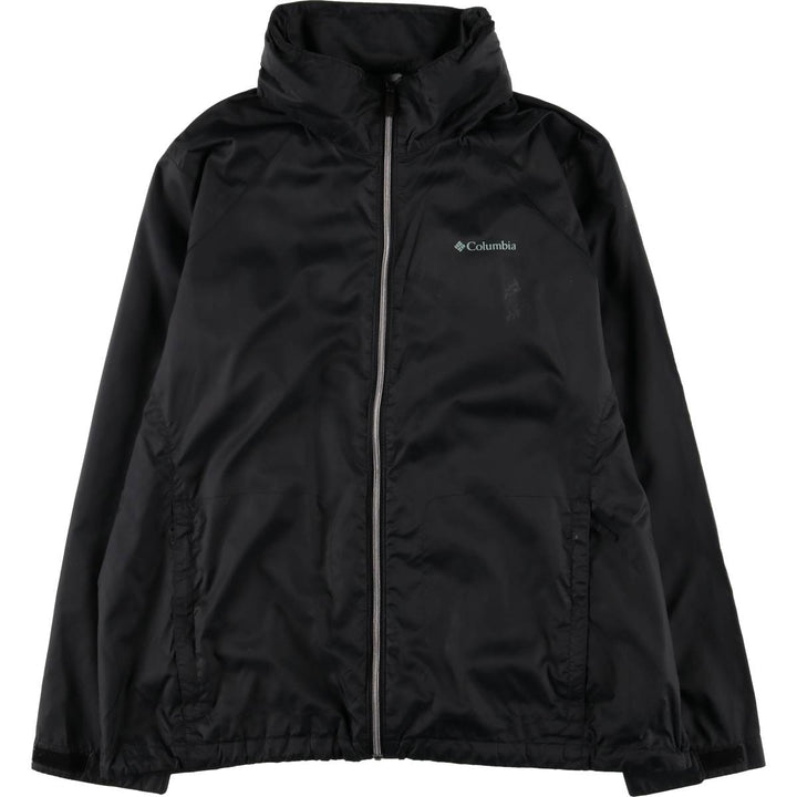Columbia Nylon Parka, Men's, XXL Nylon black type Vintage Second Hand