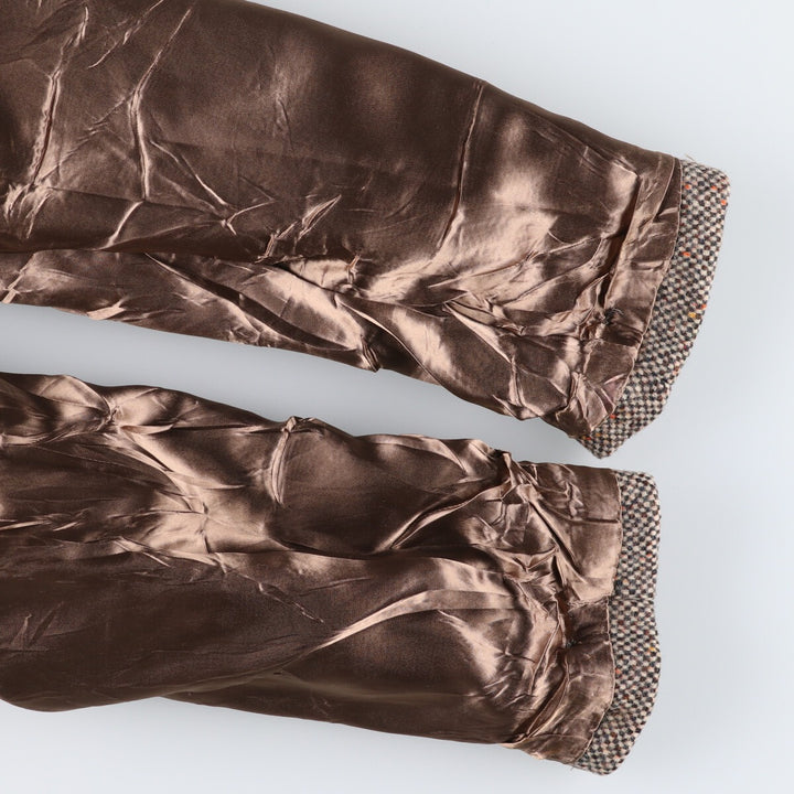 CROMBIE HIGHLAND TWEED Wool Chester Coat Men's Size L /eaa514127