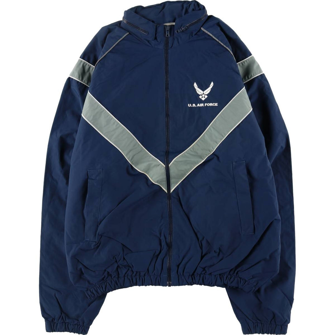 Genuine US military USAIR FORCE SKILCRAFT PTU training jacket nylon jacket made in USA MEDIUM/LONG equivalent to men's M /eaa514138