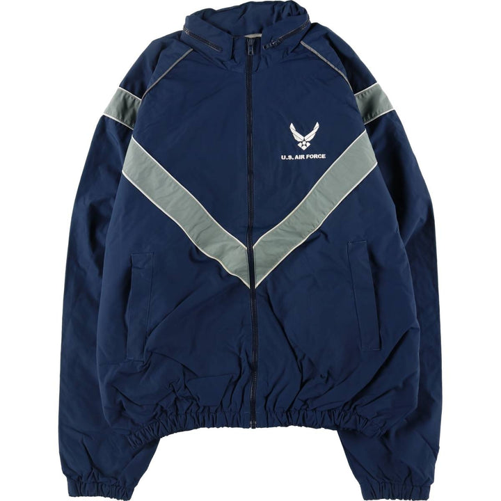 Genuine US military USAIR FORCE SKILCRAFT PTU training jacket nylon jacket made in USA MEDIUM/LONG equivalent to men's M /eaa514138