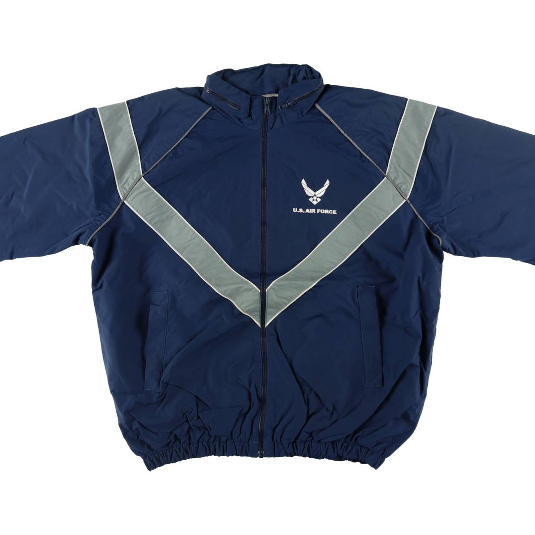 Genuine US military USAIR FORCE SKILCRAFT PTU training jacket nylon jacket made in USA MEDIUM/LONG equivalent to men's M /eaa514138