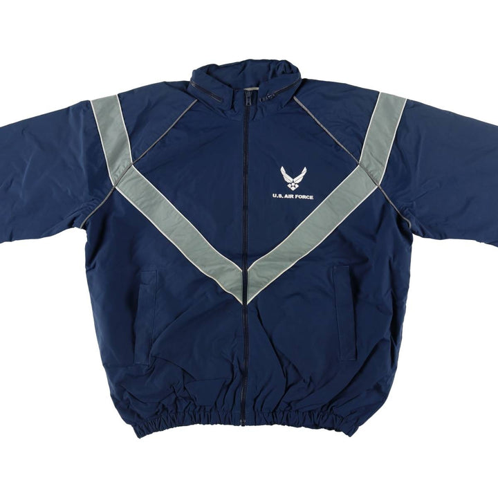 Genuine US military USAIR FORCE SKILCRAFT PTU training jacket nylon jacket made in USA MEDIUM/LONG equivalent to men's M /eaa514138