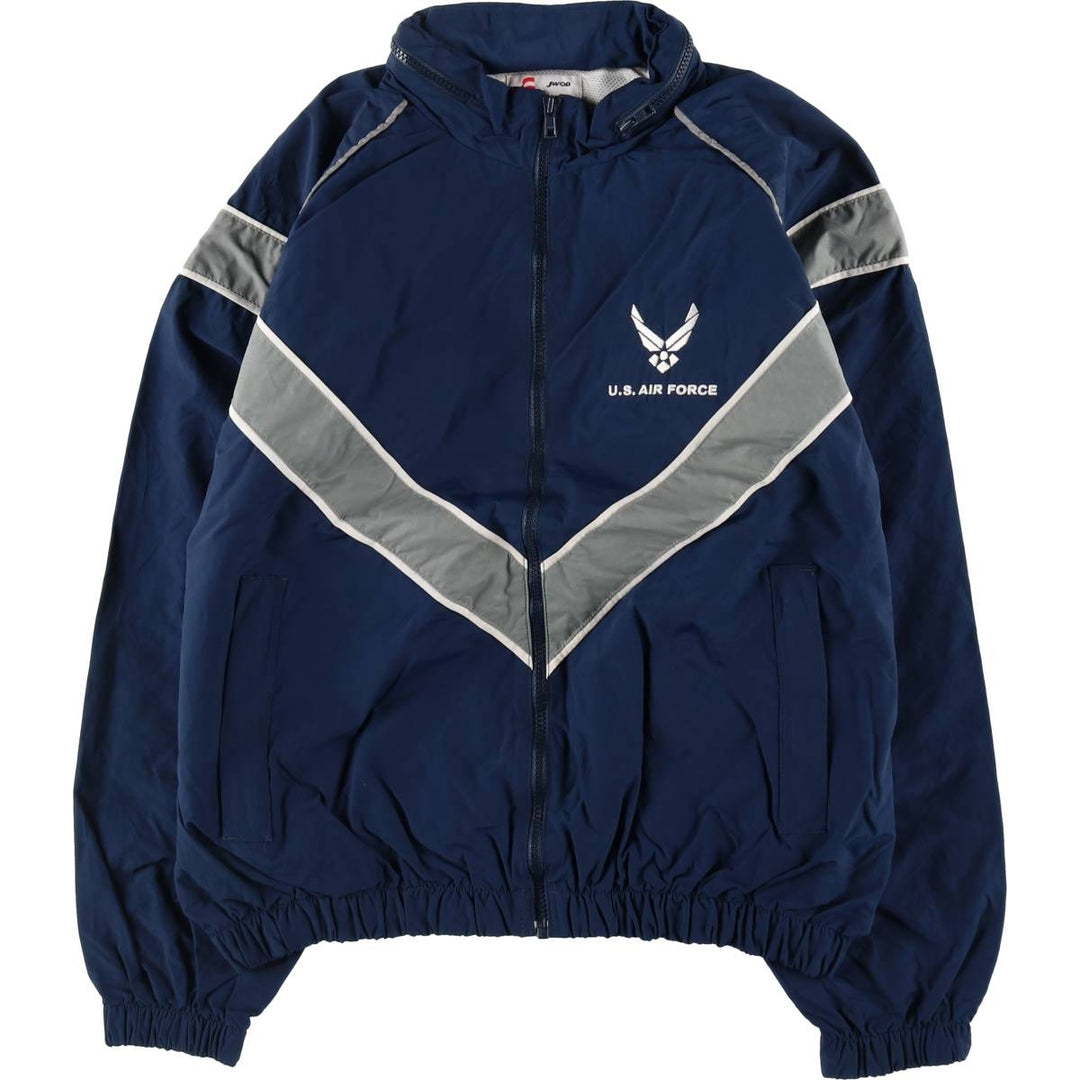 Genuine US military USAIR FORCE SKILCRAFT PTU training jacket nylon jacket made in USA MEDIUM/SHORT Men's M equivalent /eaa514141