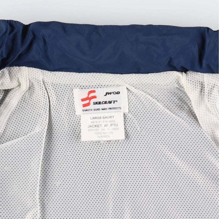 Genuine US military USAIR FORCE SKILCRAFT PTU training jacket nylon jacket made in USA LARGE/SHORT equivalent to men's L /eaa514150