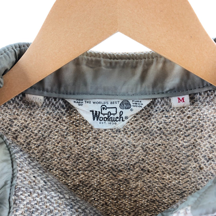 70'S WOOLRICH Wool Shirt Men's M Size Vintage /eaa514164