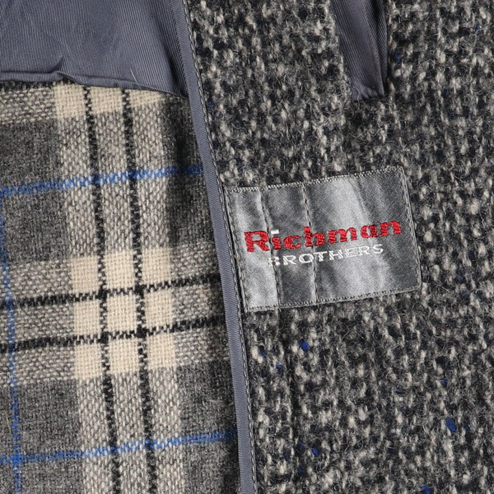 RICHMAN BROTHERS Color Nep Chesterfield Coat Men's Size L /eaa514175