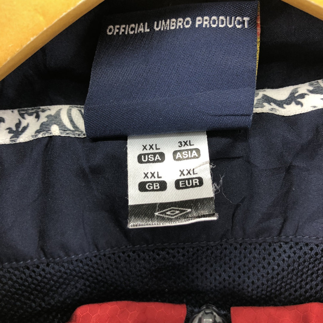 90'S Umbro England National Team Windbreaker Men's XXL Vintage /eaa514193