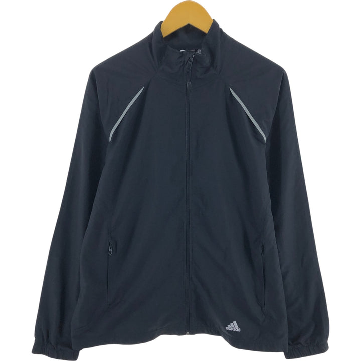 00'S adidas windbreaker men's XL size polyester black type Vintage Second Hand