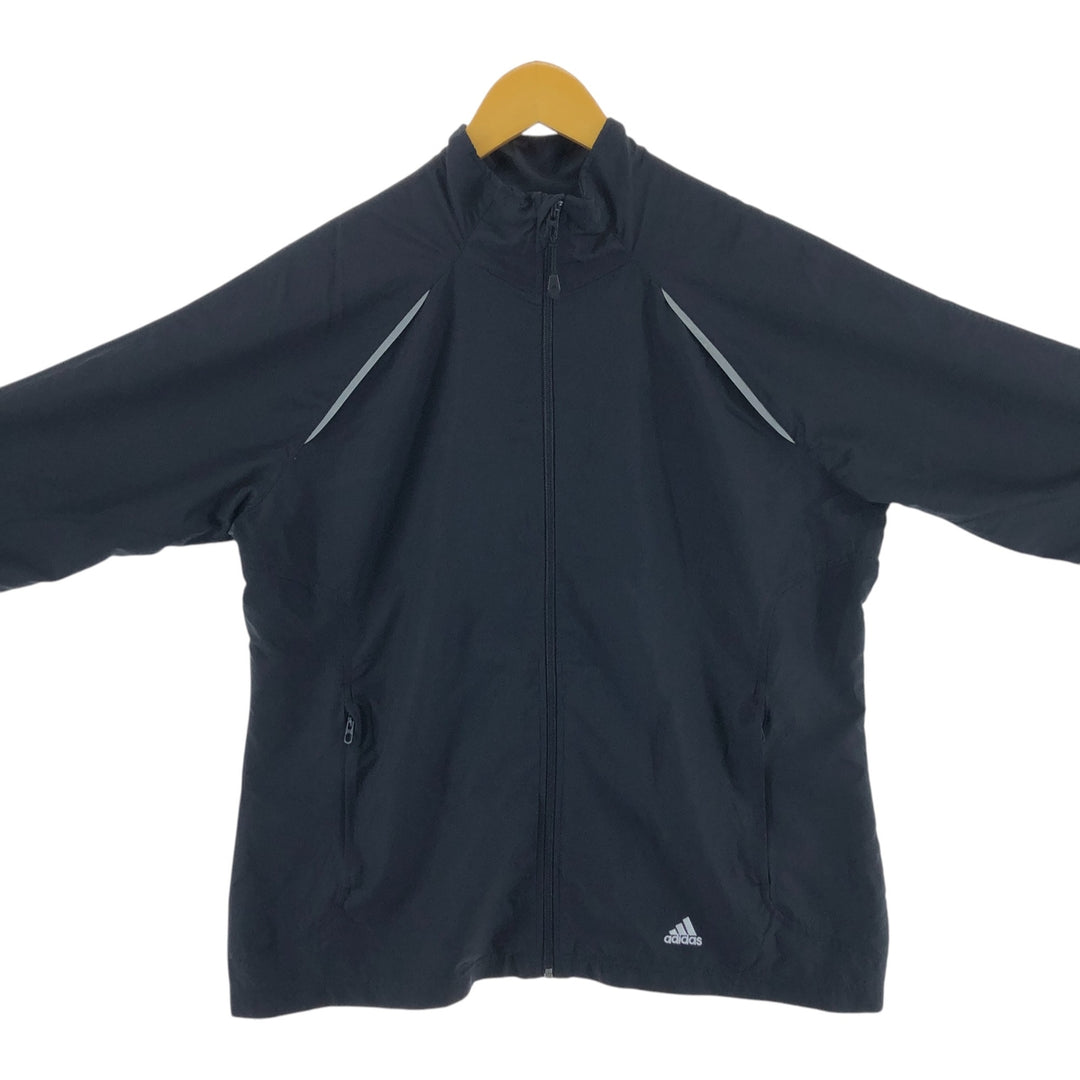 00'S adidas windbreaker men's XL size polyester black type Vintage Second Hand