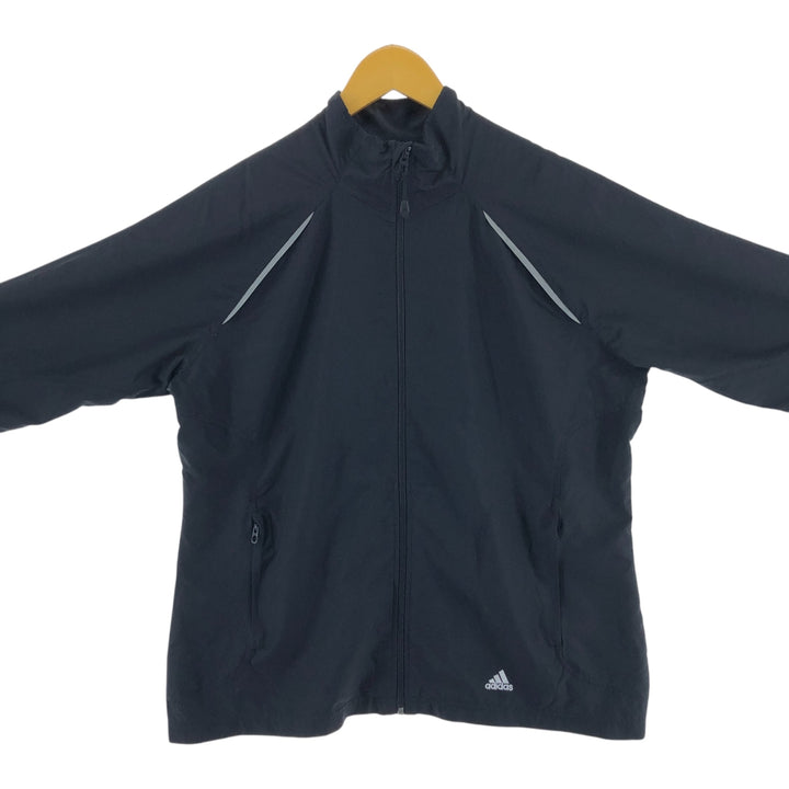 00'S adidas windbreaker men's XL size polyester black type Vintage Second Hand