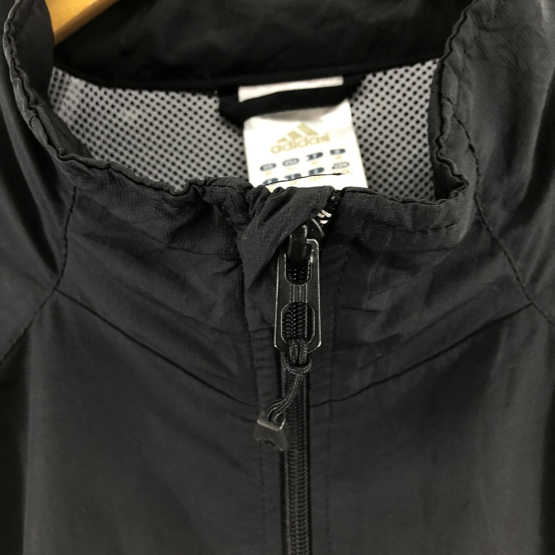 00'S adidas windbreaker men's XL size polyester black type Vintage Second Hand