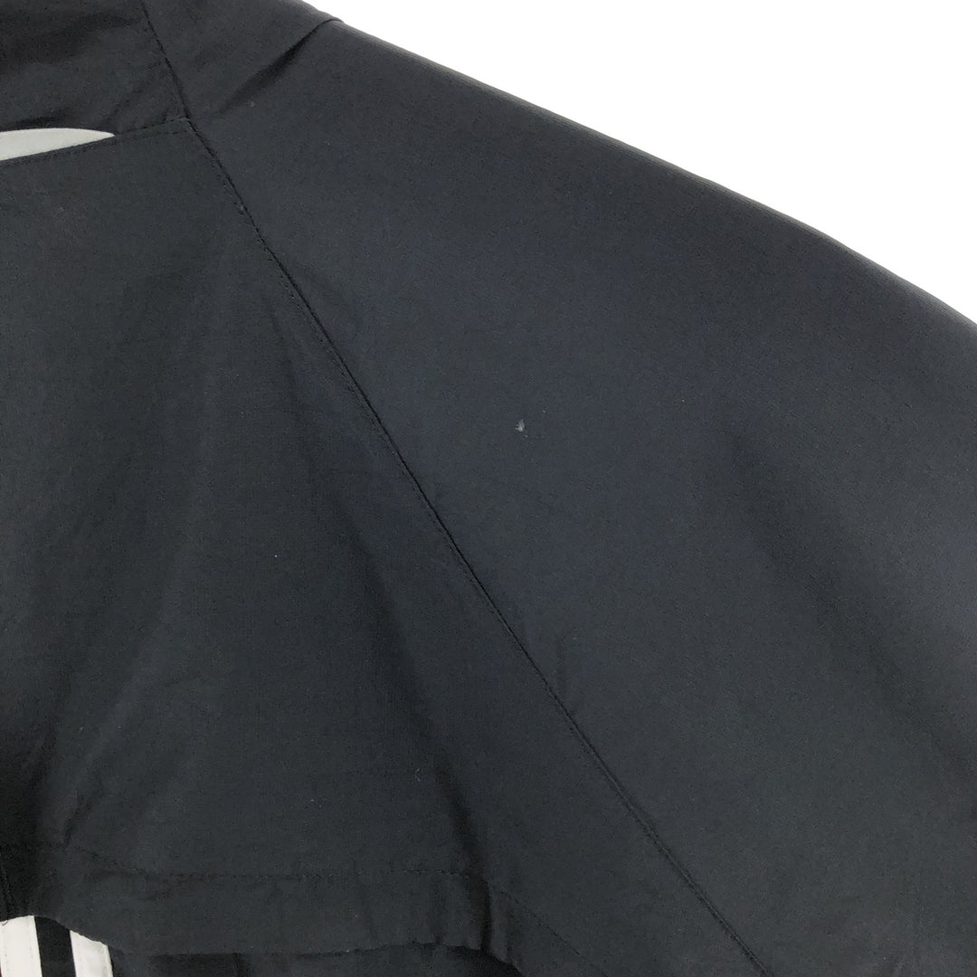00'S adidas windbreaker men's XL size polyester black type Vintage Second Hand