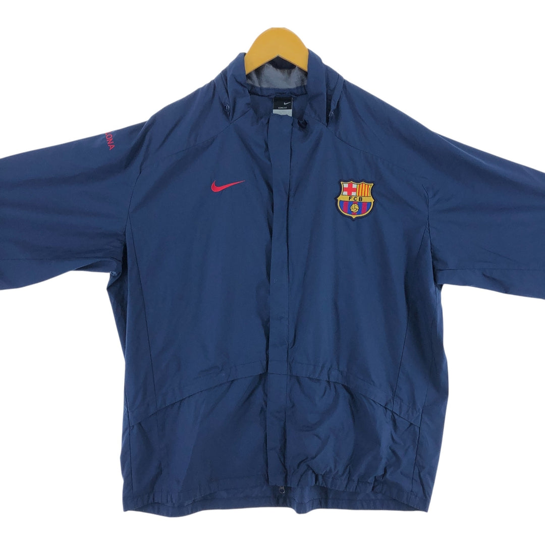 00'S Nike CLIMA-FIT LA LIGA FC BARCELONA Windbreaker Men's XL equivalent /eaa514199