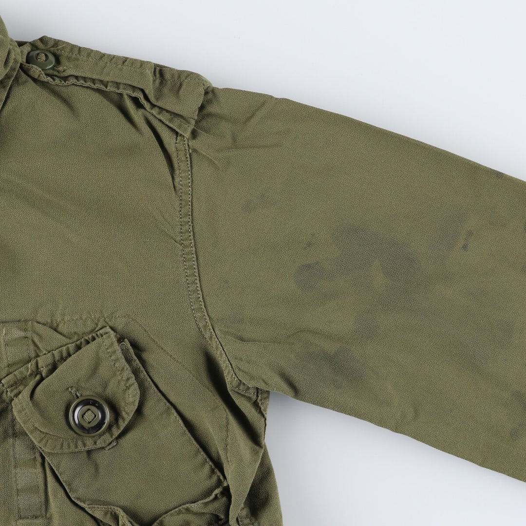 Authentic Canadian military item, 1970'S MK2 military combat jacket, REGULER SMALL, men's M equivalent, vintage / eaa514218