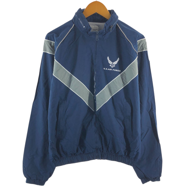 00'S US Military Genuine USAIR FORCE PTU Training Jacket Nylon Jacket Made in USA SMALL LONG Men's S equivalent /eaa514233