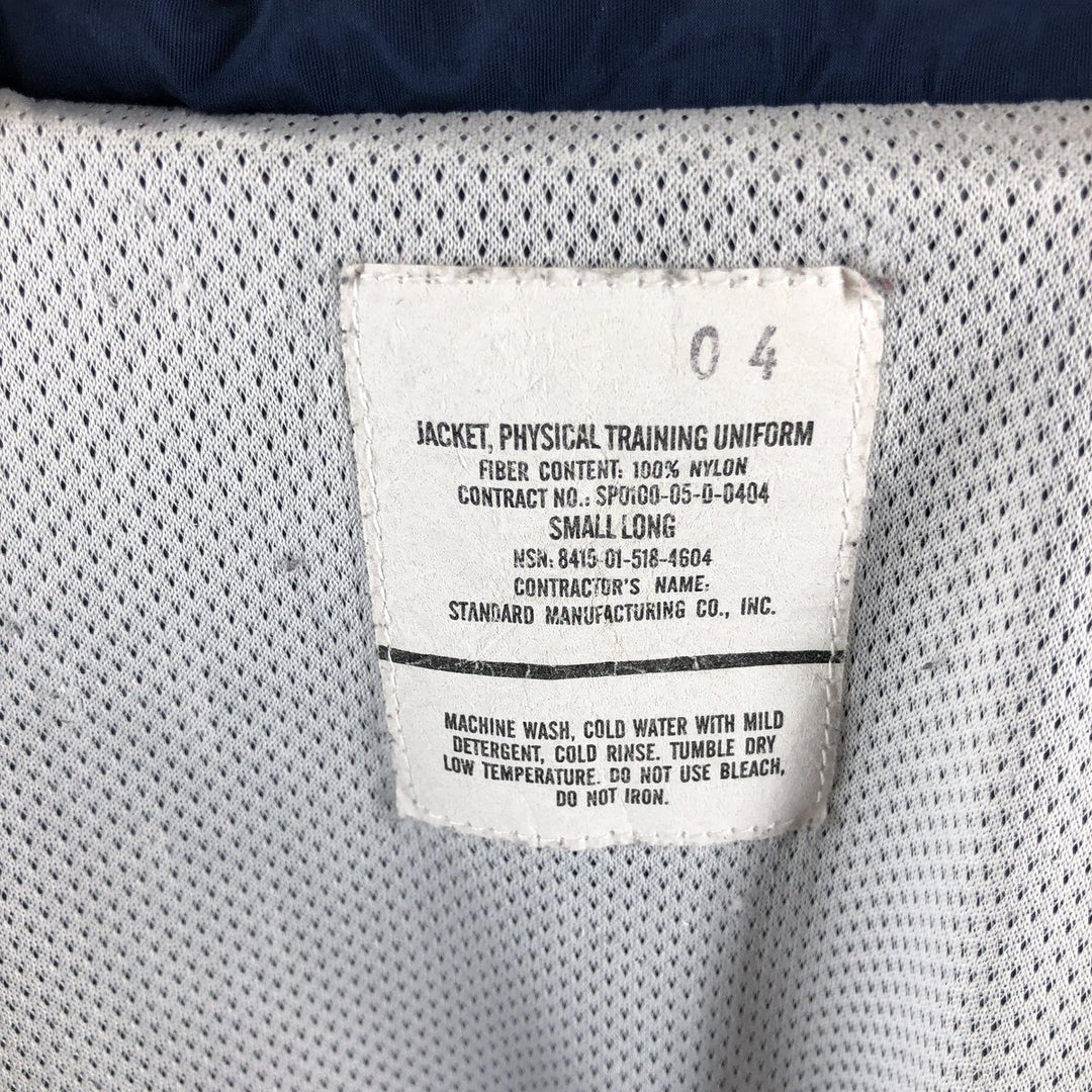 00'S US Military Genuine USAIR FORCE PTU Training Jacket Nylon Jacket Made in USA SMALL LONG Men's S equivalent /eaa514233