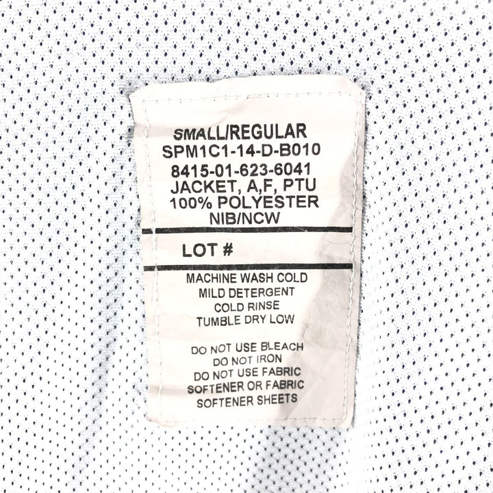 Genuine US military USAIR FORCE PTU training jacket windbreaker made in USA SMALL/REGULAR equivalent to men's S /eaa514236