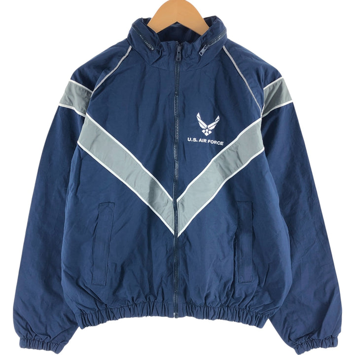 00'S US Military USAIR FORCE PTU Training Jacket Nylon Jacket Made in USA SMALL/SHORT Men's S equivalent /eaa514239