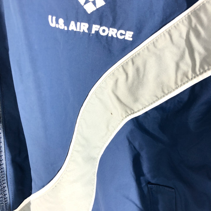 00'S US Military Genuine USAIR FORCE PTU Training Jacket Nylon Jacket Made in USA X-LARGE/LONG Men's XL equivalent /eaa514244