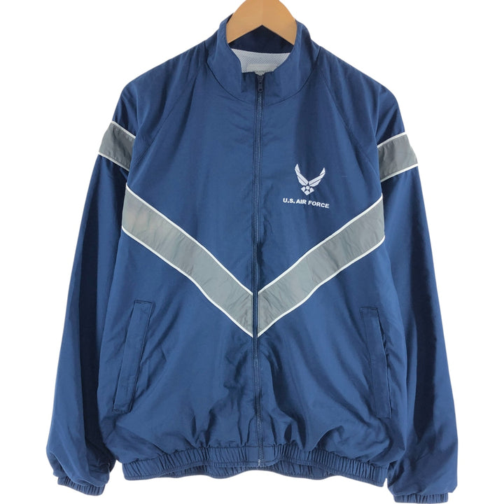 Genuine US military USAIR FORCE PTU training jacket windbreaker made in USA MEDIUM/REGULAR equivalent to men's M /eaa514247