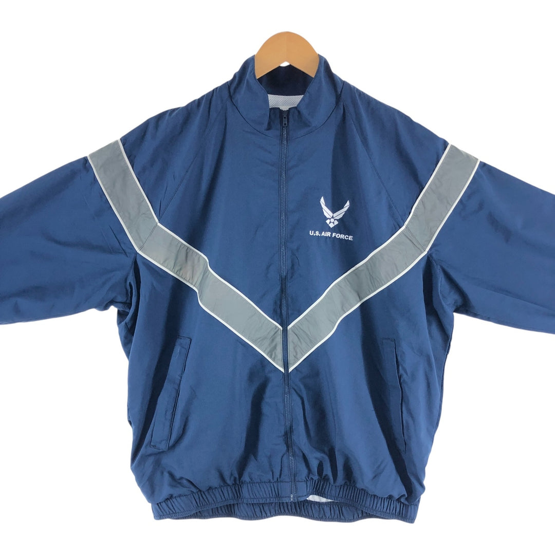 Genuine US military USAIR FORCE PTU training jacket windbreaker made in USA MEDIUM/REGULAR equivalent to men's M /eaa514247